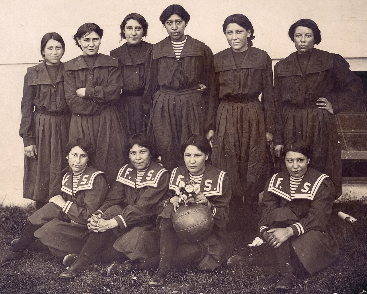 Fort Shaw Indian School Girls Basketball Team