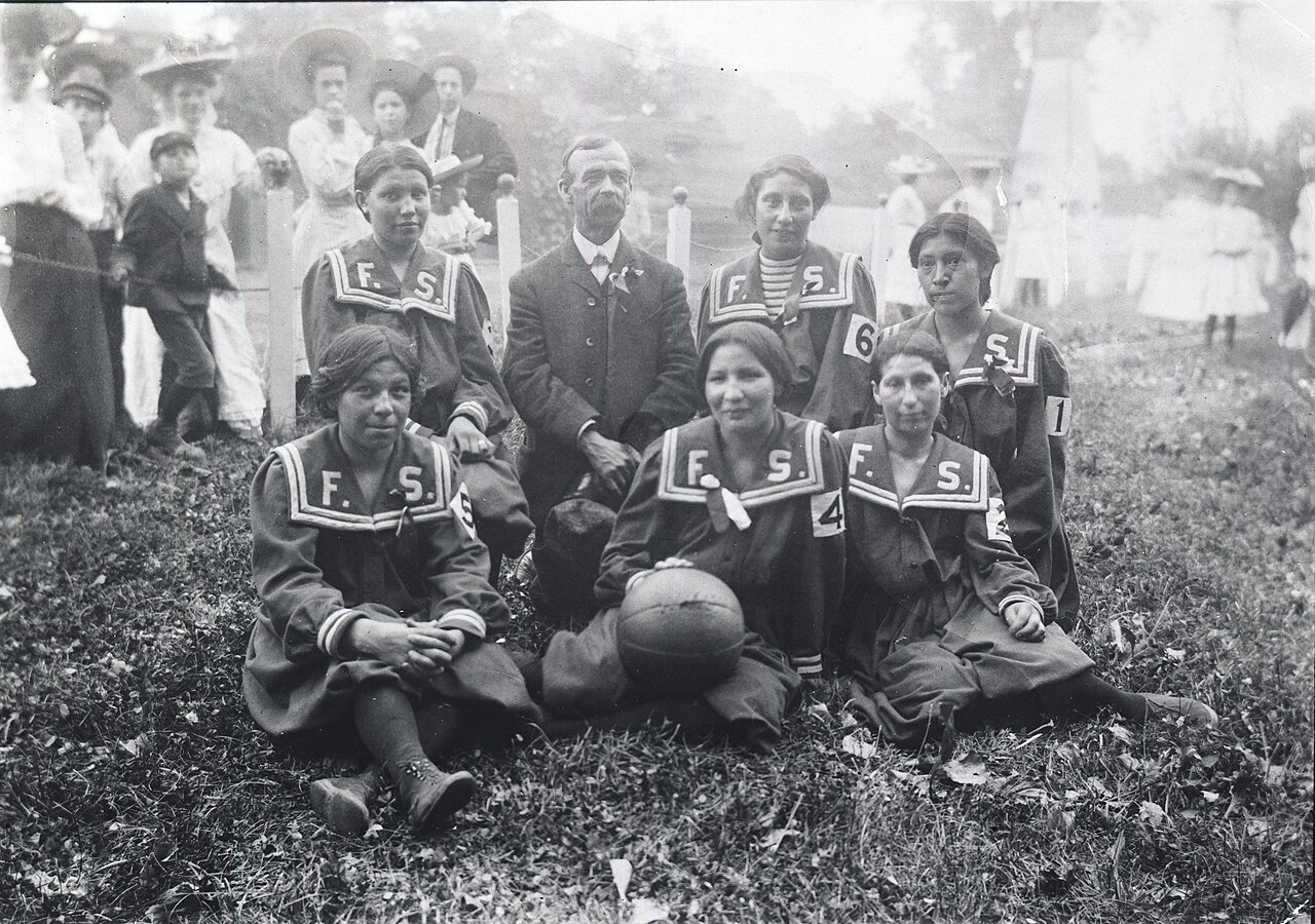 Fort Shaw Indian School Girls Basketball Team